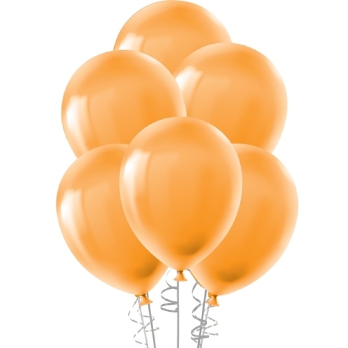 Turuncu Pastel Balon 12