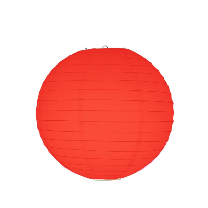 Kırmızı Kağıt Fener 20 cm