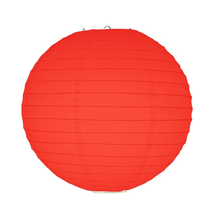 Kırmızı Kağıt Fener 30 cm