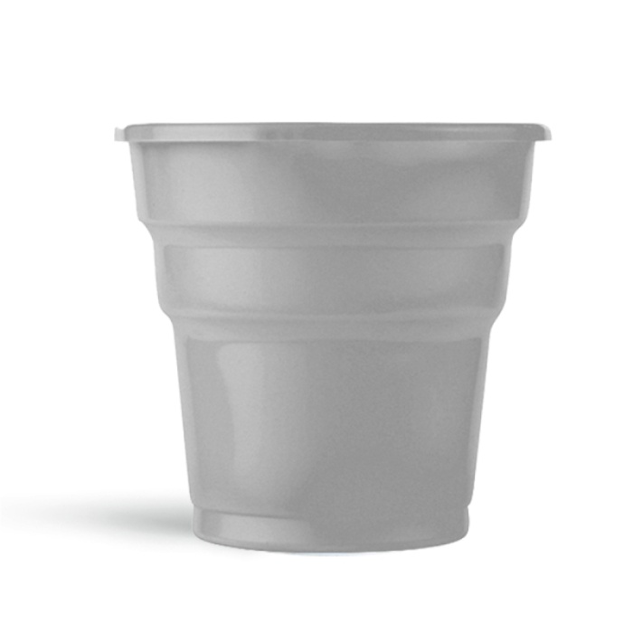 Gümüş Plastik Meşrubat Bardağı 24lü