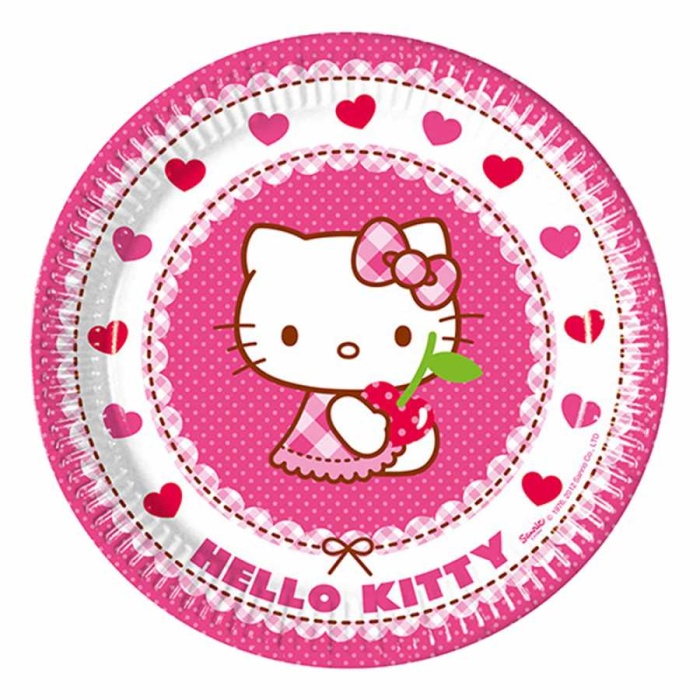 Hello Kitty Karton Tabak 23cm