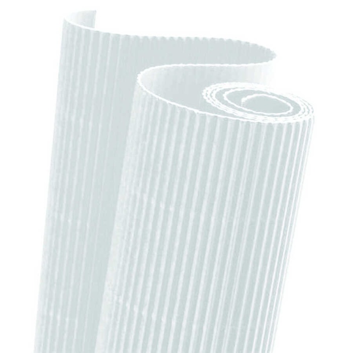 Beyaz Oluklu Karton 50x70 180gsm