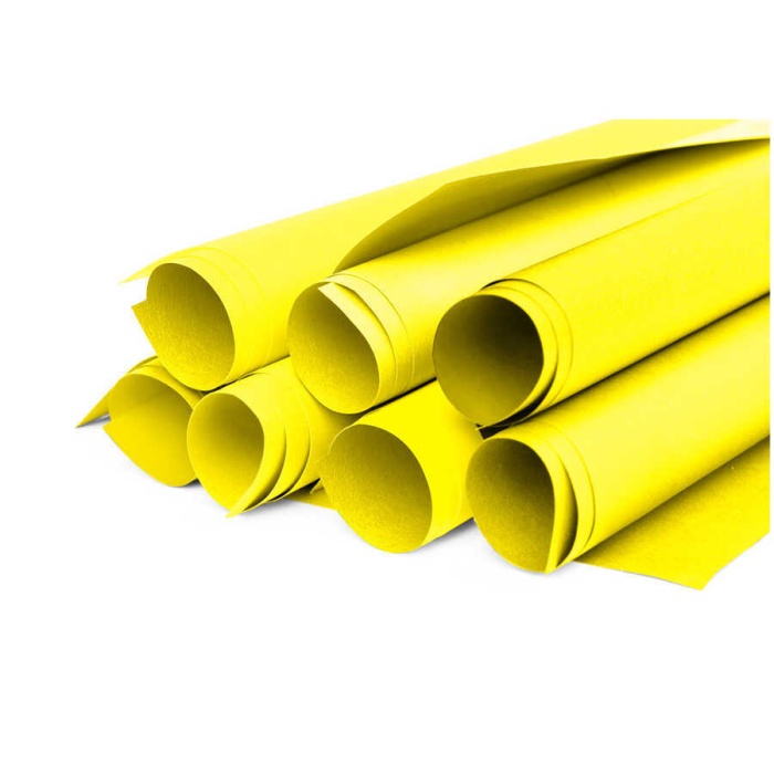Premium Sarı Fon Kartonu 150gr 35x50