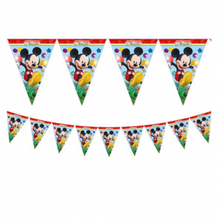 Playful Mickey Üçgen Flama