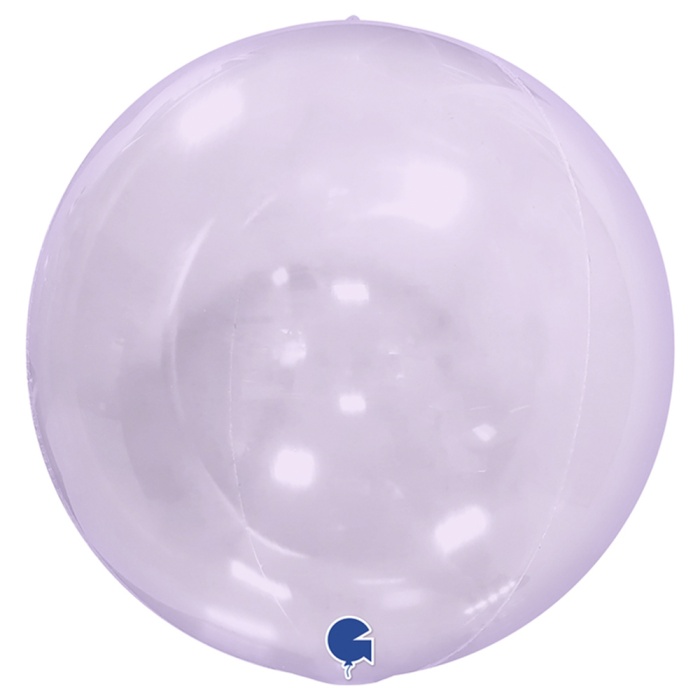 Transparent Lilac 4D Grabo Şeffaf Balon 15”