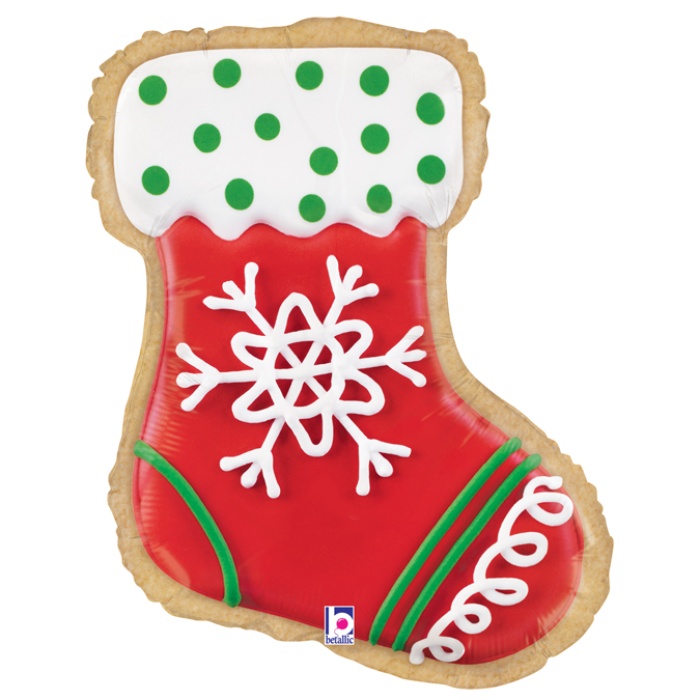 27 Grabo Folyo Balon -Stocking Cookie-