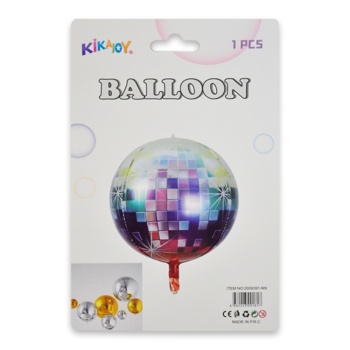 Mix Disko Topu Folyo Balon