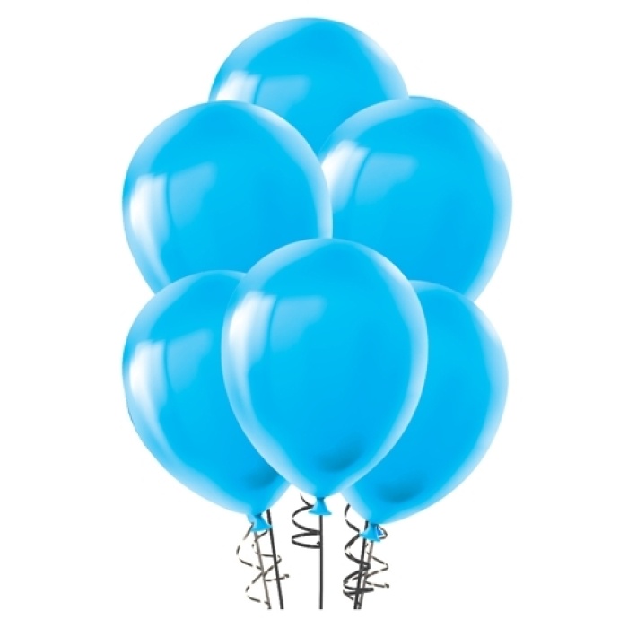 Mavi Pastel Balon 12