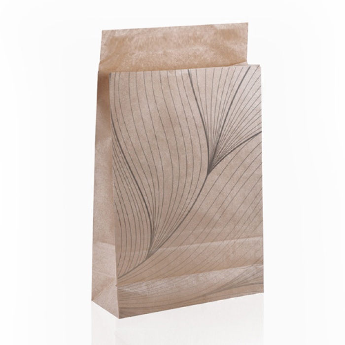 Başak Desenli Kraft Hediye Zarfı  S Boy 28x37x6cm