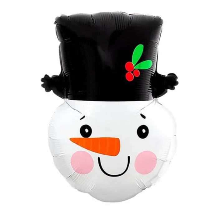 Kardan Adam Kafa Folyo Balon