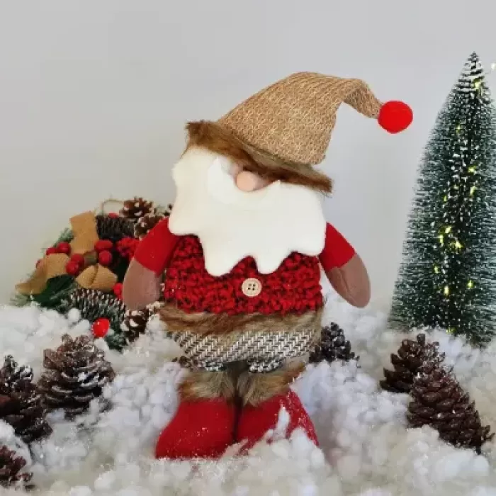 Yılbaşı Ayaklı Figür Dekor 45cm