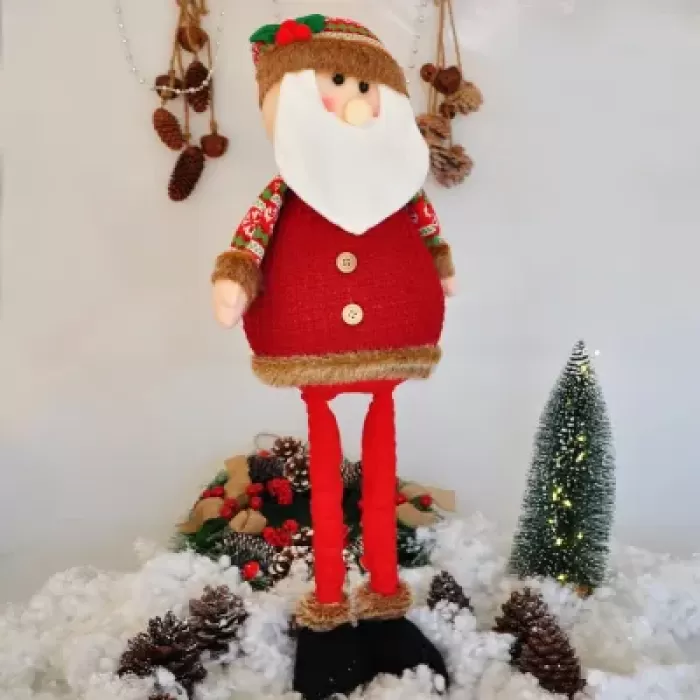 Yılbaşı Ayaklı Figür Dekor 45cm