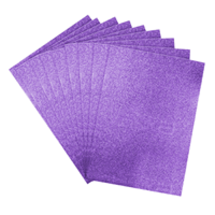 50x70 Eva Tabaka 10lu -Simli Lila-