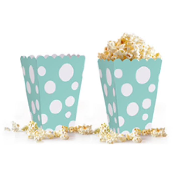 Popcorn Kutusu 10lu -Puanlı Su Yeşili-