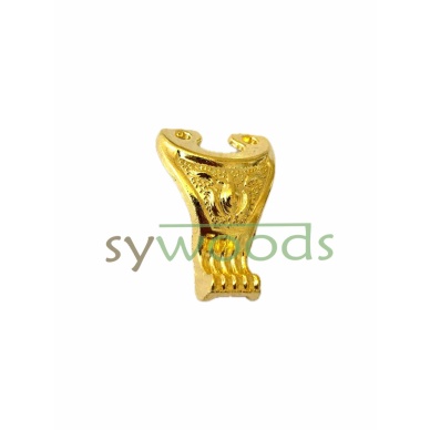 Pati zamak ayak 2.5 cm kutu sandık sunumluk tepsi ayağı sarı