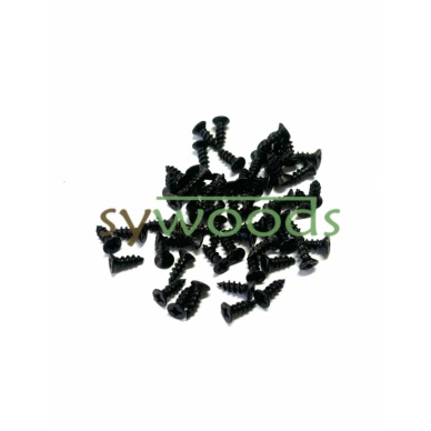 Mini vida 2,2x6,5 mm 100 adet siyah