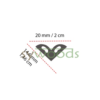 Kitap albüm köşe küçük 11x20 cm sarı 1000 adet