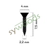 Mini vida 2,2x7,5 mm 1000 adet sarı