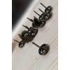 Petek kabara raptiye 11 mm antik 1000 adet