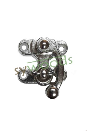 Yay gözü delikli kilit küçük 28x34 mm nikel 100 adet