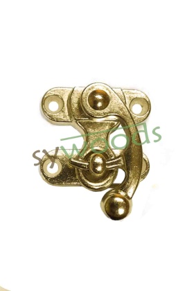Yay gözü delikli kilit küçük 28x34 mm sarı 100 adet