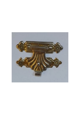 Tavla klips no:2 26x18 mm sarı 100 adet