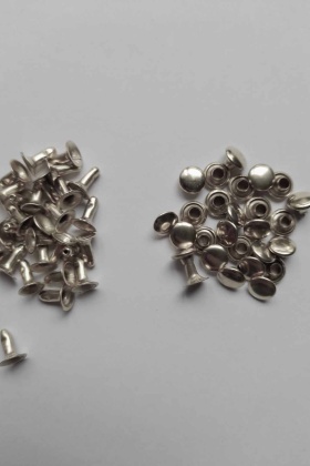 Rivet Perçin 6 mm nikel 1000 adet
