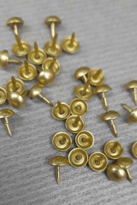 Düz sarı kabara raptiye 6,5 mm 1000 adet