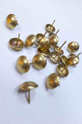 Düz sarı kabara raptiye 18 mm 200 adet
