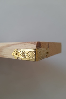 Kutu sandık kapak kenar sarı 30 mm