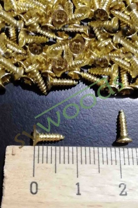 Mini vida 2,2x7,5 mm 100 adet sarı
