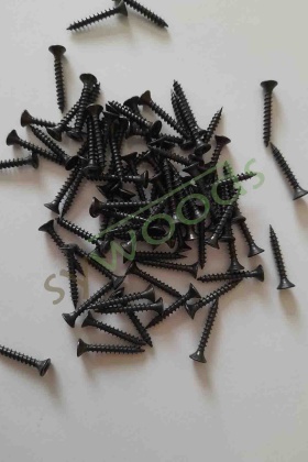 25 lik Sunta vidası 3.5x25 mm 100 adet siyah
