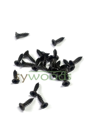Sunta vidası 2.5x10 mm 1000 adet siyah renk