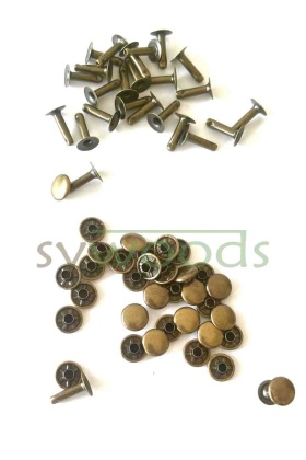 Rivet Perçin 12 mm antik 1000 adet