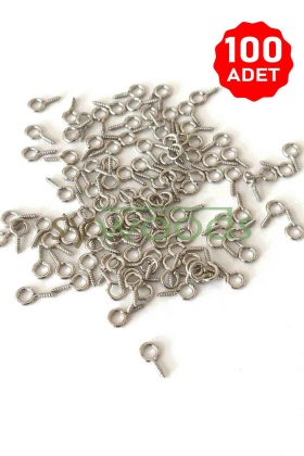 Mini kapalı piton vida 100 adet  6.5x13 mm epoksi anahtarlık hobi maket model gemi diy minik vida
