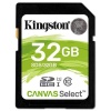 KINGSTON CANVAS SELECT PLUS 32GB SDHC CLASS10 HAFIZA KARTI SDS2/32GB