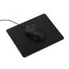 TX Flat Line Yarı Sert Üst Yüzeyli Slim Siyah MousePad (240x200mm)