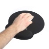 Dark Round ErgoPad Bilek Destekli Mousepad