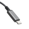 Dark USB Type-C to Apple Lightning MFI Sertifikalı Dönüştürücü