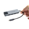 Dark 5i 1 Arada USB 3.1 Type-C to Ethernet / HDMI / USB 3.0 - USB 2.0 / USB-C PD 100W Macbook Pro/Air & Notebook/Ultrabook için Port Çoklayıcı HUB