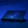 Dark Luna 16cm LED FANlı, 74.35 CFM & 1400RPM, 6x Yükseklik Ayarlı, 2xUSB 15.4 Notebook Soğutucu ve Stand (Gri)