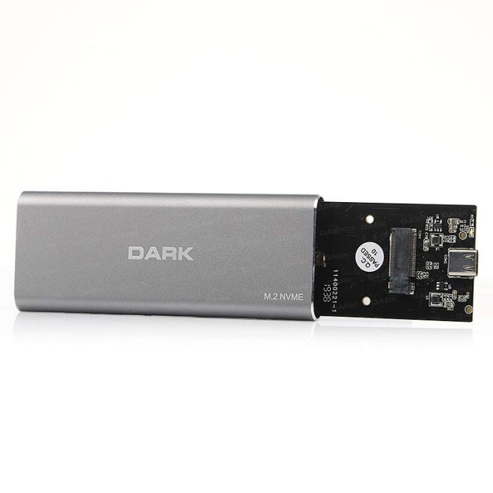 Dark USB Type C - M.2 NVMe Disk Kutusu