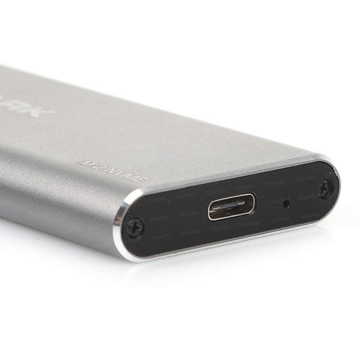 Dark USB Type C - M.2 NVMe Disk Kutusu