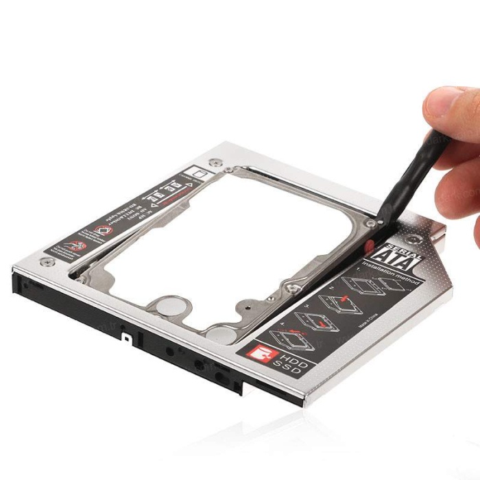 Dark StoreX X.Tray Notebook Optik Sürücü SATA Disk Yuvası Dönüştürücü (12.7mm)