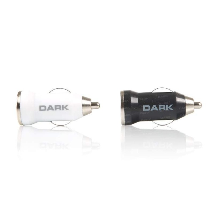 Dark 1 x USB 5V/1A Çakmak Tipi Araç Şarj Adaptörü (Beyaz)