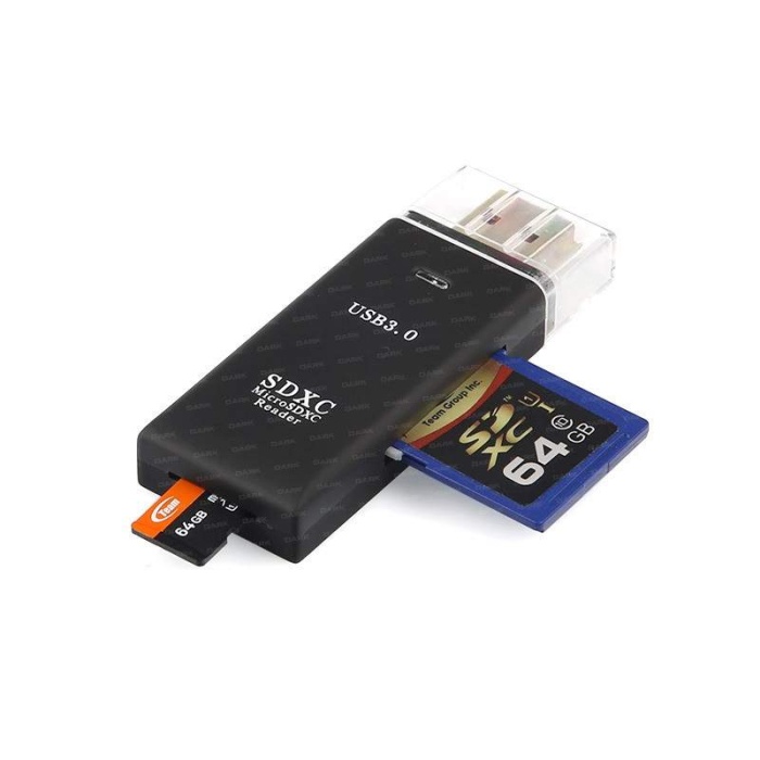 Dark UCR302 USB3.0 SDXC/SDHC/MicroSD Kart Okuyucu