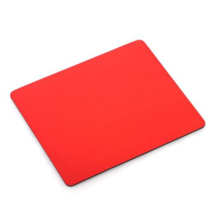 TX Flat Line Yarı Sert Üst Yüzeyli Slim Kırmızı MousePad (240x200mm)