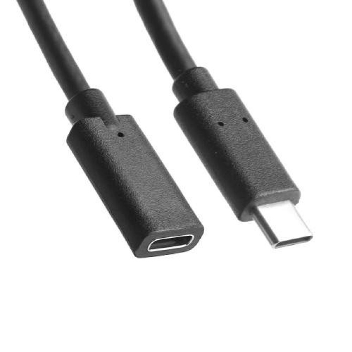 Dark Type-C USB 3.1 10Gbps Kablo - 50cm (Dişi-Erkek) Type-C Kablo