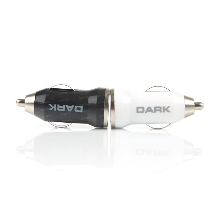 Dark 1 x USB 5V/1A Çakmak Tipi Araç Şarj Adaptörü (Beyaz)