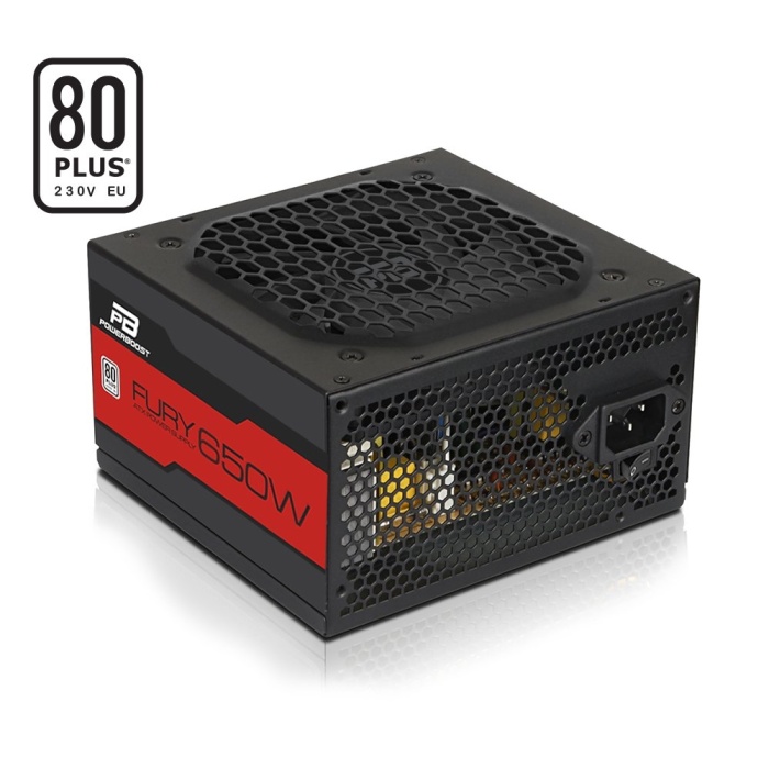 POWER BOOST BST-ATX650WEU 650W 80+ 12cm FANLI POWER SUPPLY